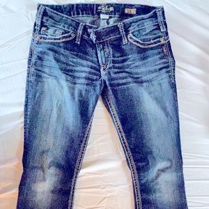 Women / Silver Jeans / straight bootcut / (Size:31x 33)